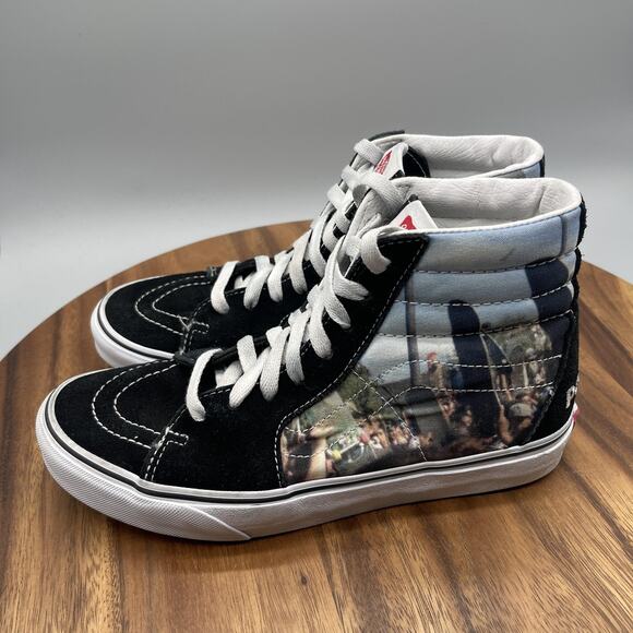 Vans Sk8-Hi Shoes Mens Size 7 Poets On The Pyre Limited Edition Skateboarding - Picture 3 of 8